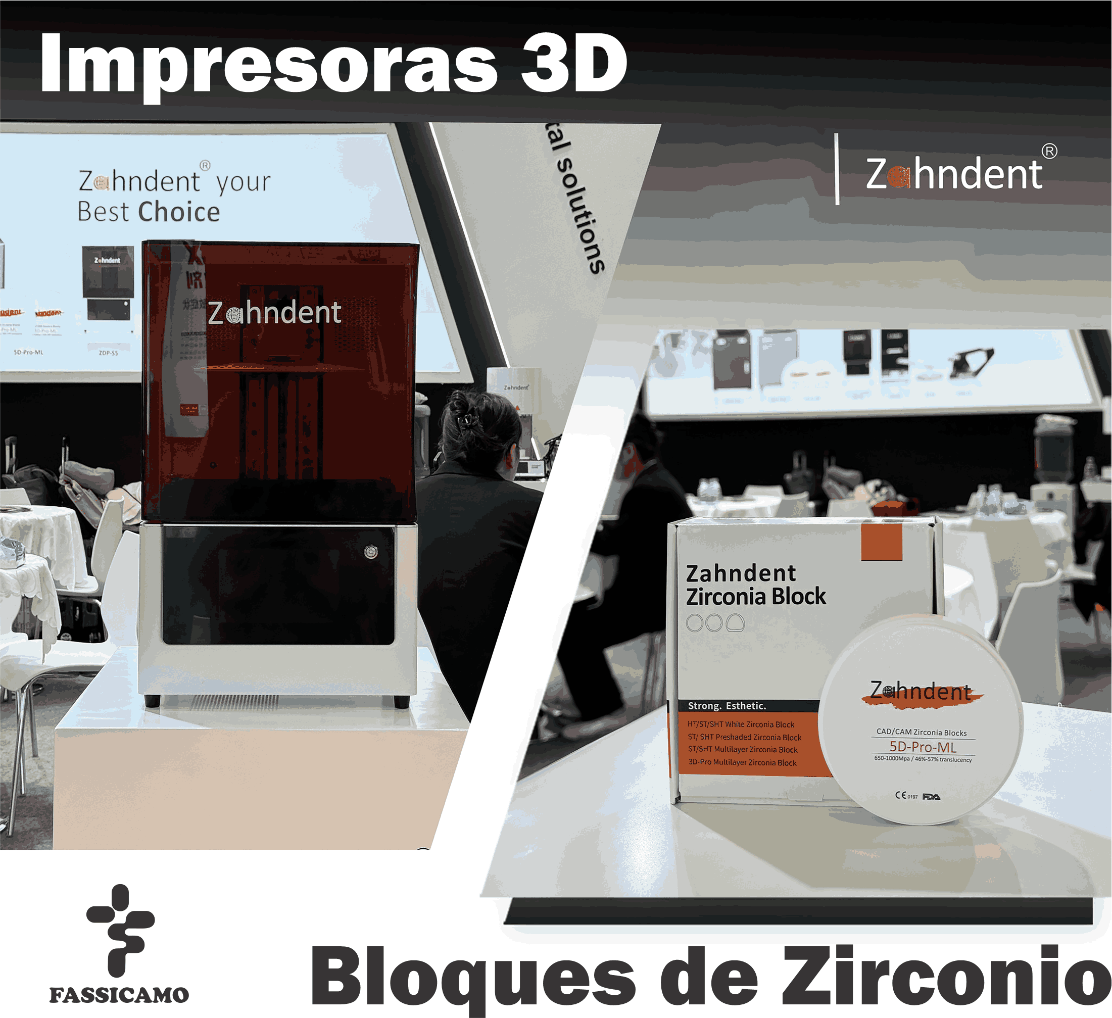 Impresoras y Bloques de Zirconio